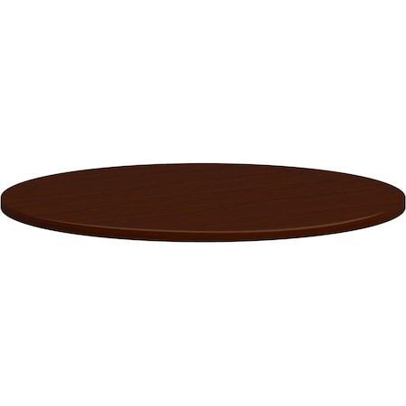 Hon Round Conference Table Top, Mahogany HONTBL42RNDLT1